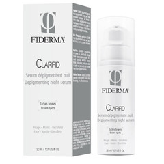 Fiderma Clarifid, depigmentacijski nočni serum za obraz roke in dekolte (30 ml)