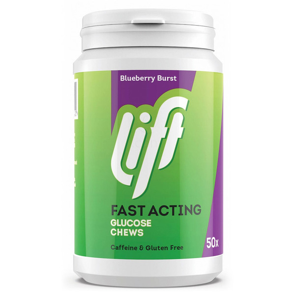 Lift Fast Acting, glukozne tablete - Borovnica (50 x 4 g)