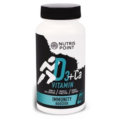Nutrispoint vitamin D3 + Ca, kapsule (60 kapsul)