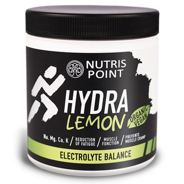 Nutrispoint Hydra Electrolyte, elektroliti z limoninim sokom (280 g)