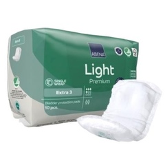 Abena Light Premium Extra 3, predloge za srednjo inkotinenco (10 predlog)