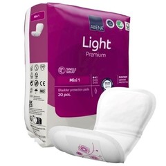 Abena Light Premium Mini 1, predloge za srednjo inkotinenco (20 predlog)