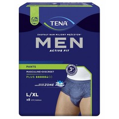 Tena Men Active Fit Pants Plus L / XL, inkontinenčne hlačke - modre (9 hlačk)