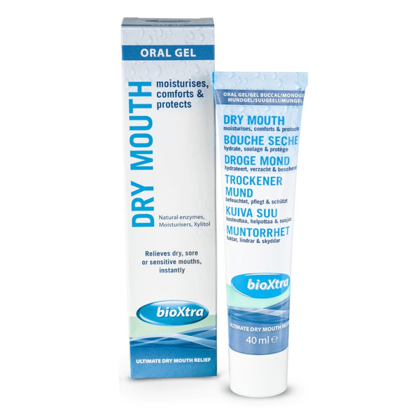 BioXtra, gel - nadomestek sline za suha usta (40 ml)