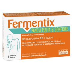 Fermentix raven trebuh in napihnjenost, tablete (20 tablet)