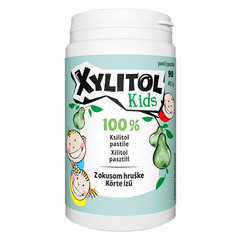 Xylitol Kids Vitabalans, pastile s ksilitolom - okus hruške (90 pastil)