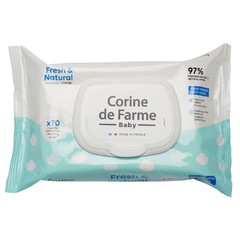 Corine De Farme, vlažilni robčki (70 robčkov)