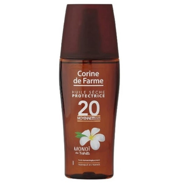Corine De Farme Protective, suho olje za sončenje ZF - 20 (150 ml) 