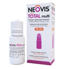 Neovis Total Mutli, emulzija za vlaženje oči (15 ml)
