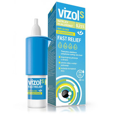 Vizol S 0,21% Fast Relief, kapljice za oko (10 ml) 