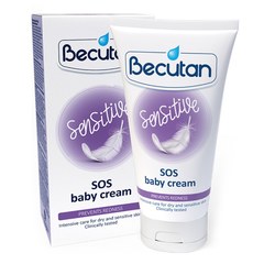  Becutan Sensitive, SOS otroška krema (75 ml)