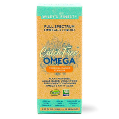 Wiley's Finest Full Spectrum Omega-3 Vegan Catch Free, tekočina (125 ml)