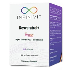 Infinivit Resveratrol +, kapsule (60 kapsul)