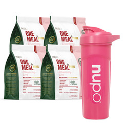 Nupo One Meal +Prime, vegansko nadomestilo obroka - jagoda (4 x 360 g)

