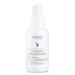 Vichy Capital Soleil, UV-AGE neobarvan dnevni fluid za obraz - ZF50+ (40 ml)