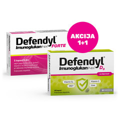 Defendyl-Imunoglukan P4H D3 + Forte, paket (30 + 5 kapsul)