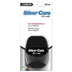 Silver Care Carbon, zobna nitka (50 m)