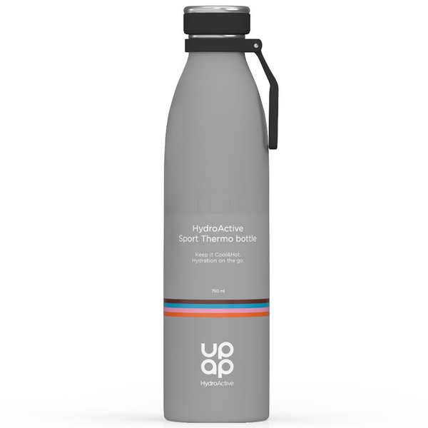 UpAp Hydroactive Thermo steklenica - siva (750 ml)