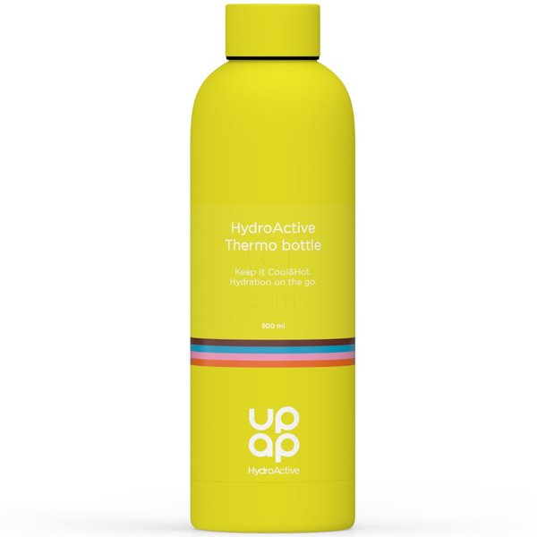 UpAp Hydroactive Thermo steklenica - rumena (500 ml)