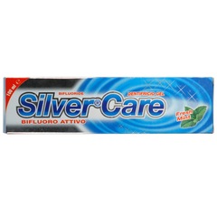Silver Care, zobna krema v gelu - aktivni bifluor (100 ml)