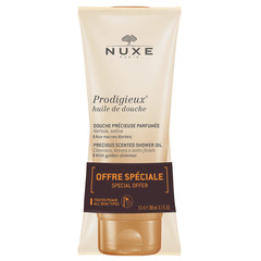 Nuxe Prodigieux, oljni gel za prhanje - paket (2 x 200 ml)