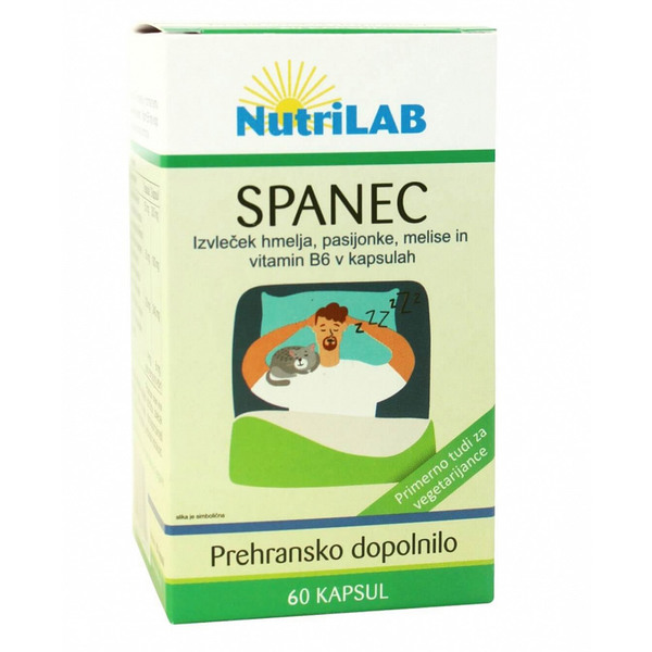 Nutrilab Spanec, kapsule (60 kapsul)