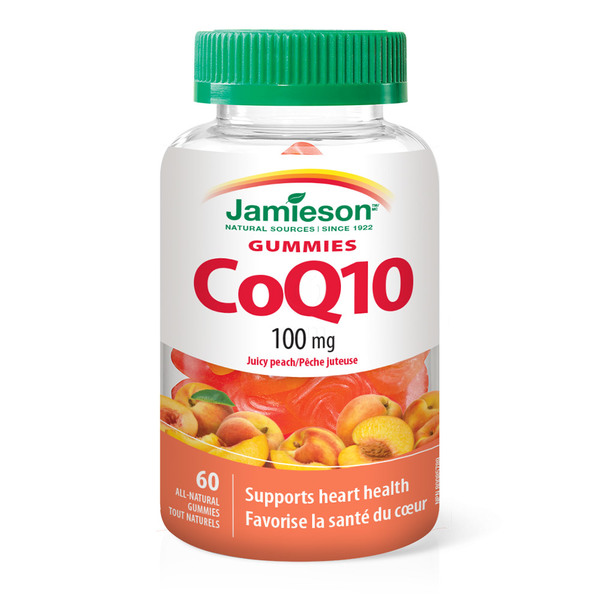 Jamieson CoQ10 100 mg, žvečljive tablete (60 tablet)