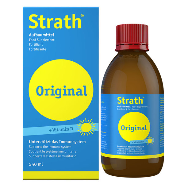 Strath, sirup z vitaminom D (250 ml)