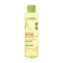A-Derma Exomega Control, emolientno čistilno olje za tuširanje za atopijsko kožo (200 ml)
