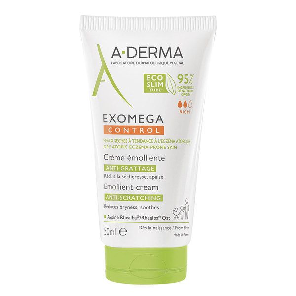 A-Derma Exomega Control, emolientna krema (50 ml) 