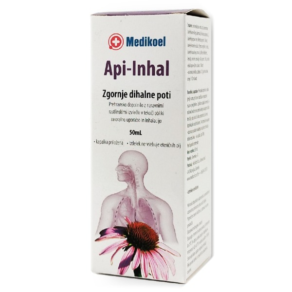 Api-Inhal, inhalacijska mešanica: Zgornje dihalne poti (50 ml)