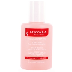 Mavala Extra Mild Nail Polish Remover, nežen odstranjevalec laka za nohte brez acetona (50 ml)