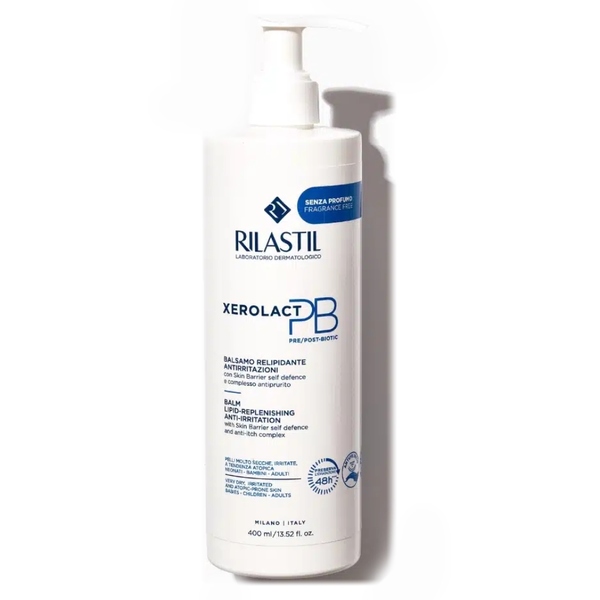 Rilastil Xerolact PB, balzam za obraz in telo (400 ml)