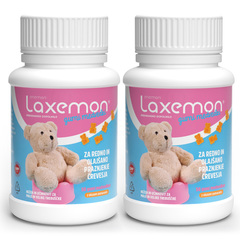Laxemon, gumi medvedki z laktulozo (2 x 50 medvedkov)