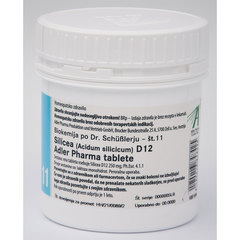 Schüsslerjeva sol št. 11 Silicea (Acidum silicicum) D12, tablete (1000 tablet)