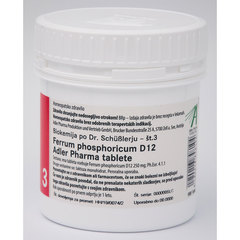 Schüsslerjeva sol št. 3 Ferum phosphoricum D12, tablete (1000 tablet)