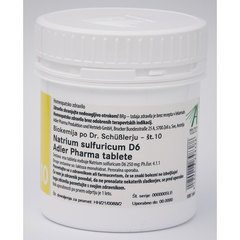 Schüsslerjeva sol št. 10 Natrium sulfuricum D6, tablete (1000 tablet)