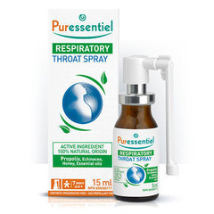 Puressentiel Respiratory, pršilo za grlo (15 ml)