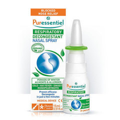 Puressentiel Respiratory, hipertonično pršilo za grlo (15 ml)