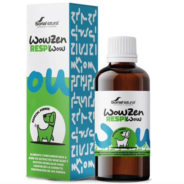 Soria Natural RespiWow, kapljice za pse (30 ml)