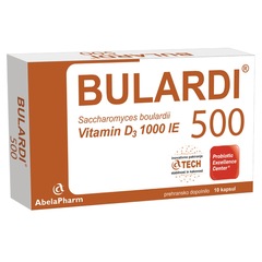 Abela Pharm Boulardi 500, kapsule (10 kapsul)