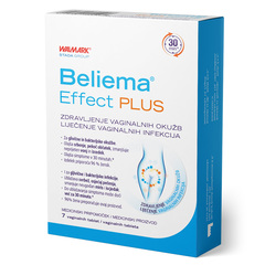 Beliema Effect Plus, vaginalne tablete (7 tablet)