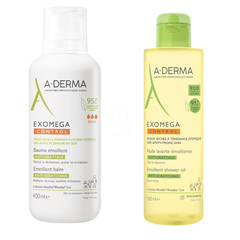 A-Derma, rutina za nego suhe kože nagnjene k atopiji (500 ml + 400 ml)