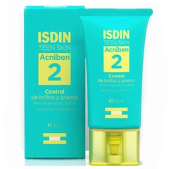 ISDIN Acniben Shine & Pimples control, gel krema za nadzor sijaja in aken (40 ml)