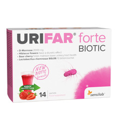 Sensilab Urifar forte BIOTIC, vrečke (14 vrečk)