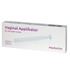 Caya, vaginalni aplikator za gel ali kremo (3 aplikatorji)
