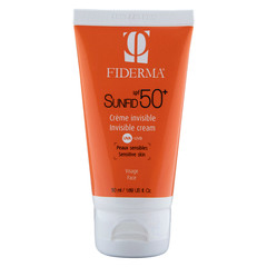 Fiderma Sunfid, neobarvana krema za za zaščito pred soncem za občutljivo kožo za obraz -ZF50+ (50 ml)