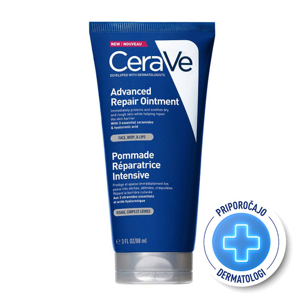 CeraVe, napredno obnovitveno mazilo za obnovo suhe ter hrapave kože (88 ml)