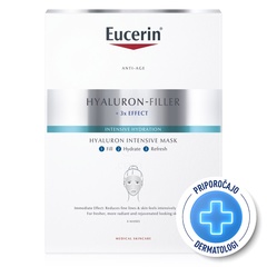 Eucerin Hyaluron-Filler, maska za pomladitev kože (30 g - 1 maska)