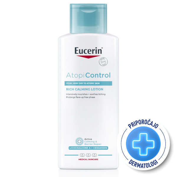 Eucerin AtopiControl, losjon za nego telesa - 250 ml